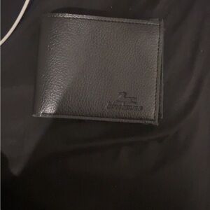 Coach Black Leather Bi-Fold Wallet